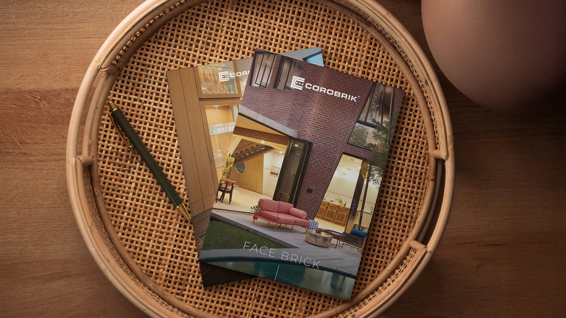 Corobrik brand identity redesign by MILK Studio, Stellenbosch