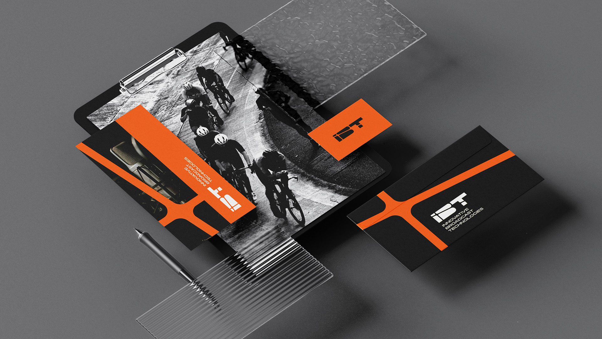 IBT brand identity design by MILK Studio, Stellenbosch